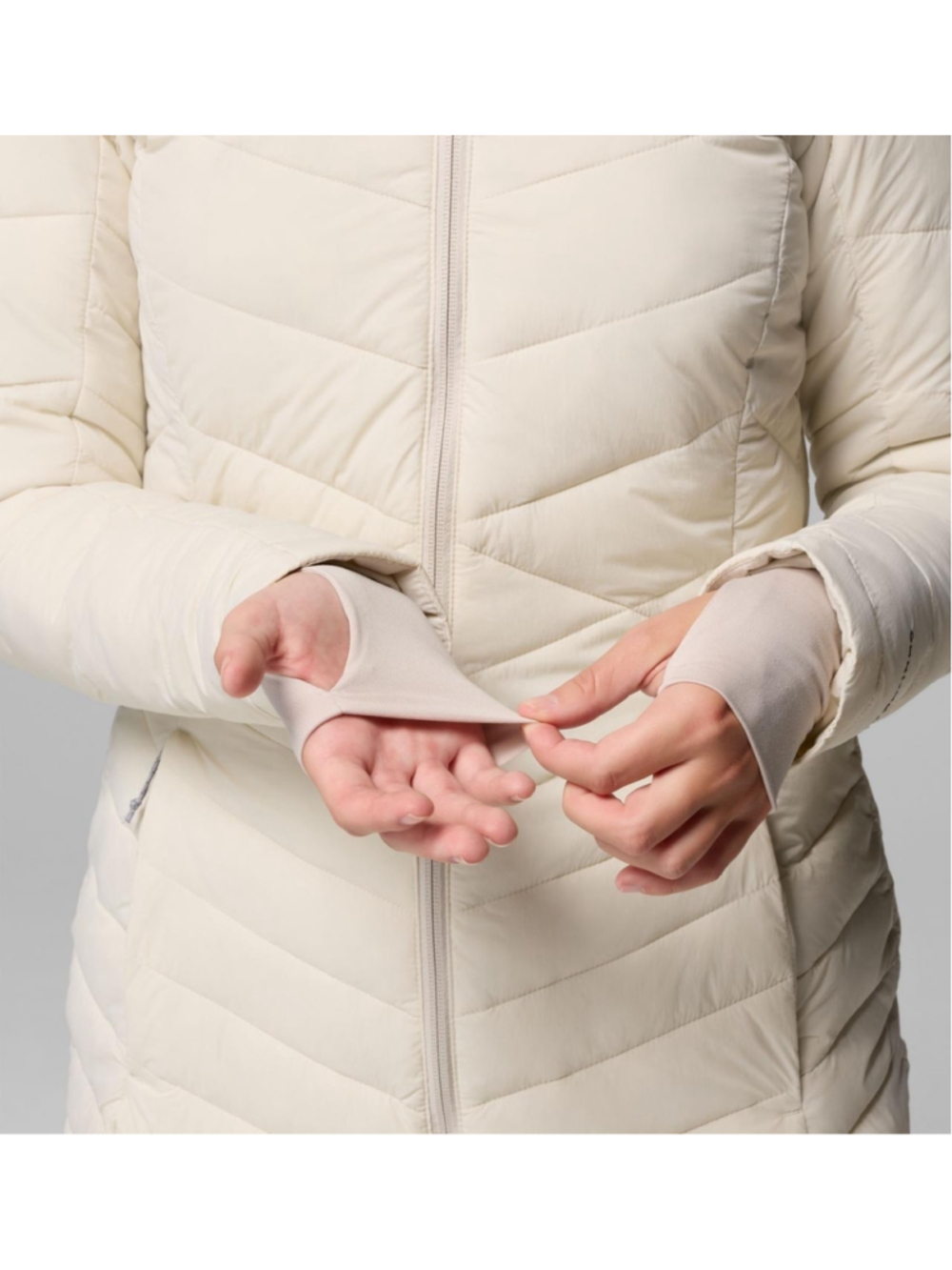 Columbia Joy Peak II Mid Hooded Jacket Womens XXL Ivory Omni-Heat NWT - Picture 8 of 9